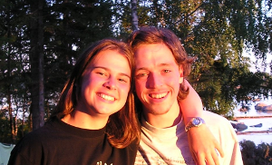 Hanna and Mark on Replot in the summer Hanna and Mark on Replot in the summer